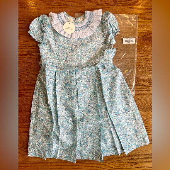 Sal & Pimenta Other - Adorable Floral Kids Dress in Light Blue